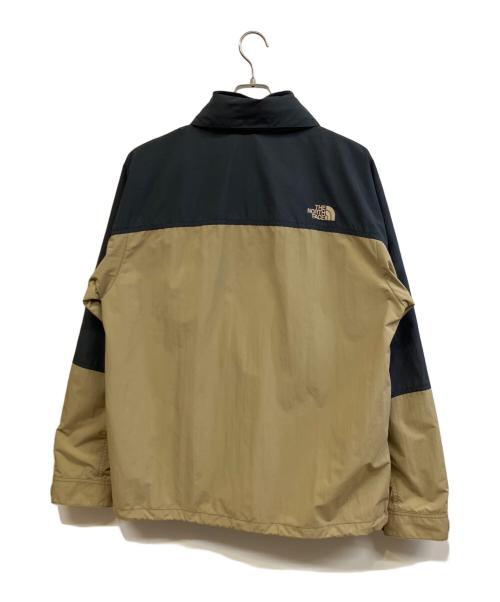 THE NORTH FACE（ザ ノース フェイス）THE NORTH FACE (ザ ノース フェイス) ナイロンジャケット カーキ×グレー サイズ:XLの古着・服飾アイテム