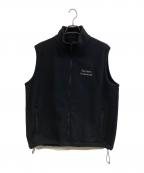 The Ennoy Professionalザ エンノイ プロフェッショナル）の古着「フリースベスト」｜ブラック