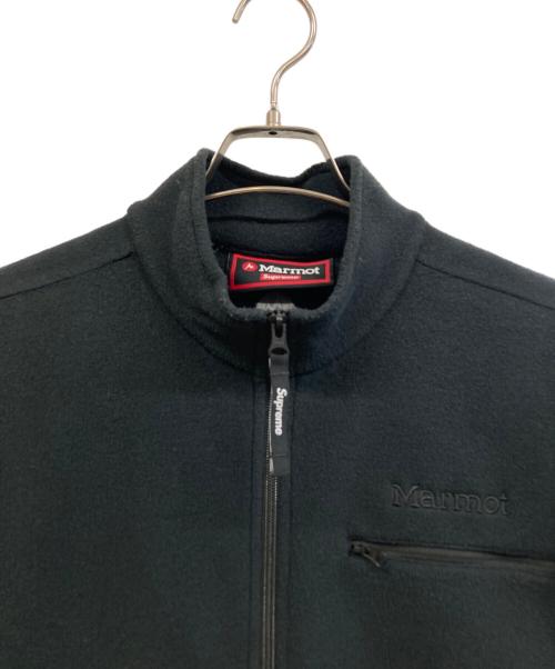MARMOT（マーモット）MARMOT (マーモット) SUPREME (シュプリーム) フリースジャケット ブラック サイズ:Mの古着・服飾アイテム