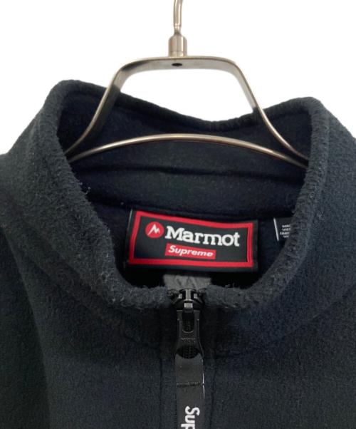 MARMOT（マーモット）MARMOT (マーモット) SUPREME (シュプリーム) フリースジャケット ブラック サイズ:Mの古着・服飾アイテム