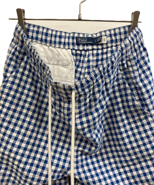 POLO RALPH LAUREN（ポロ・ラルフローレン）POLO RALPH LAUREN (ポロ・ラルフローレン) サッカージョガーパンツ ブルー サイズ:Sの古着・服飾アイテム