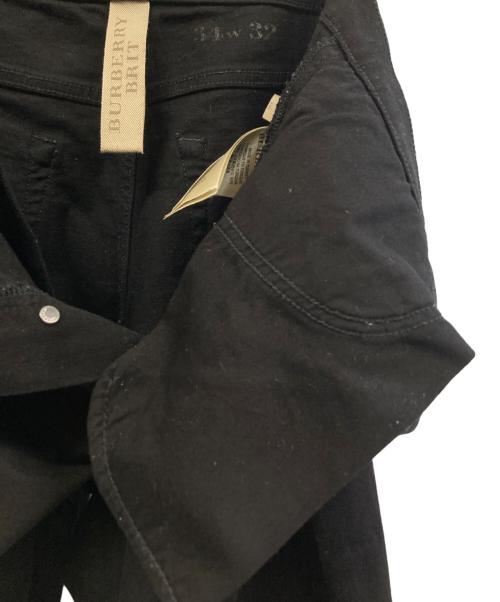 BURBERRY BRIT（バーバリーブリット）BURBERRY BRIT (バーバリーブリット) デニムパンツ ブラック サイズ:34の古着・服飾アイテム
