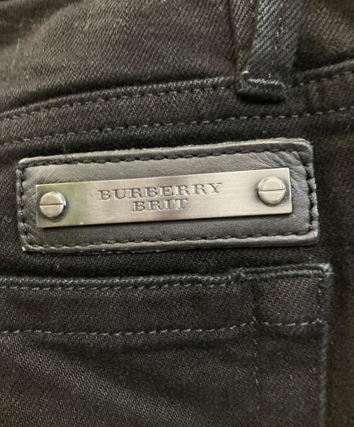 BURBERRY BRIT（バーバリーブリット）BURBERRY BRIT (バーバリーブリット) デニムパンツ ブラック サイズ:34の古着・服飾アイテム