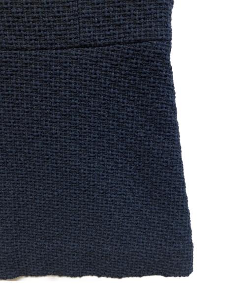 BLUE LABEL CRESTBRIDGE（ブルーレーベルクレストブリッジ）BLUE LABEL CRESTBRIDGE (ブルーレーベルクレストブリッジ) ツイードベスト ネイビー サイズ:38の古着・服飾アイテム