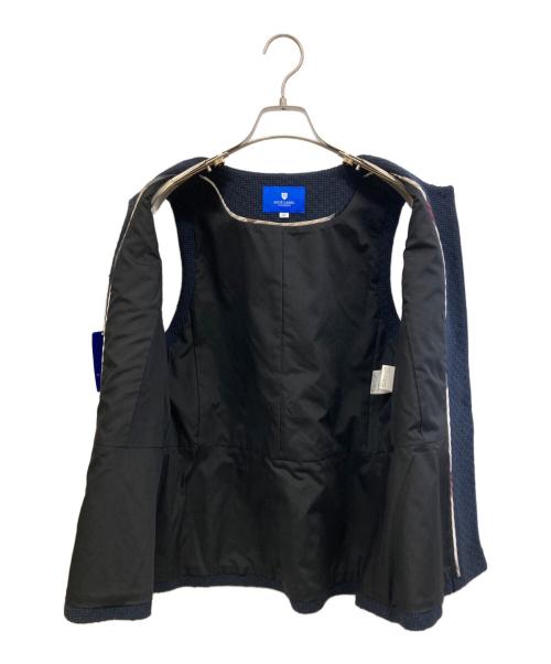 BLUE LABEL CRESTBRIDGE（ブルーレーベルクレストブリッジ）BLUE LABEL CRESTBRIDGE (ブルーレーベルクレストブリッジ) ツイードベスト ネイビー サイズ:38の古着・服飾アイテム