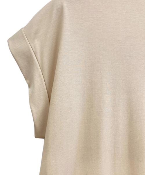 MACKINTOSH LONDON（マッキントッシュ ロンドン）MACKINTOSH LONDON (マッキントッシュ ロンドン) 半袖ワンピース ベージュ サイズ:40の古着・服飾アイテム