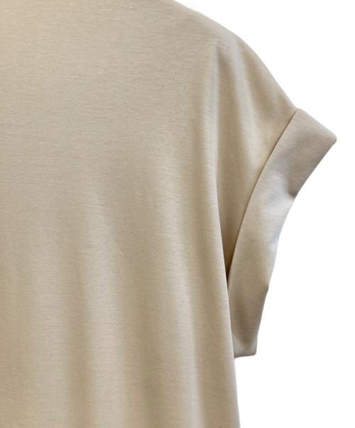 MACKINTOSH LONDON（マッキントッシュ ロンドン）MACKINTOSH LONDON (マッキントッシュ ロンドン) 半袖ワンピース ベージュ サイズ:40の古着・服飾アイテム