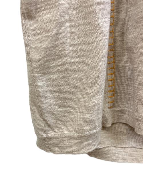 BURBERRY PRORSUM（バーバリープローサム）BURBERRY PRORSUM (バーバリープローサム) 薄手ニット ベージュ サイズ:Mの古着・服飾アイテム