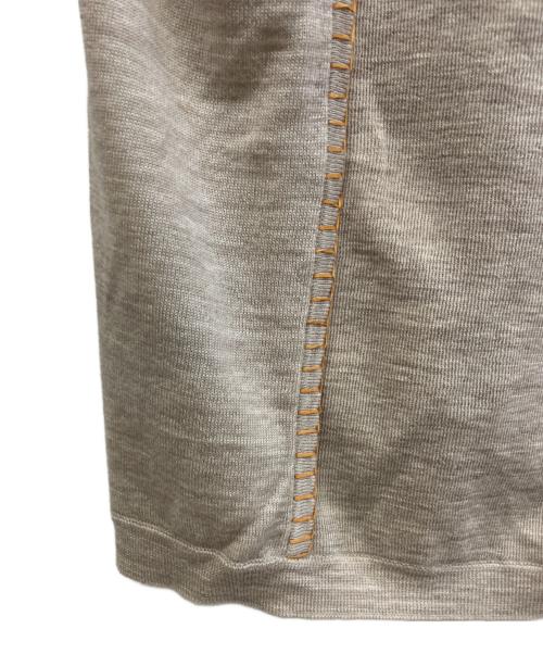 BURBERRY PRORSUM（バーバリープローサム）BURBERRY PRORSUM (バーバリープローサム) 薄手ニット ベージュ サイズ:Mの古着・服飾アイテム