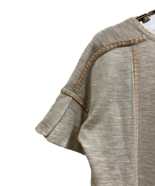 BURBERRY PRORSUM（バーバリープローサム）BURBERRY PRORSUM (バーバリープローサム) 薄手ニット ベージュ サイズ:Mの古着・服飾アイテム
