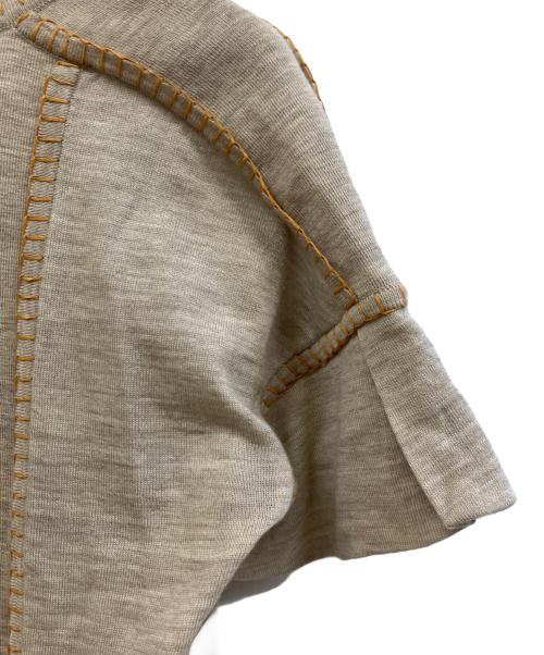 BURBERRY PRORSUM（バーバリープローサム）BURBERRY PRORSUM (バーバリープローサム) 薄手ニット ベージュ サイズ:Mの古着・服飾アイテム