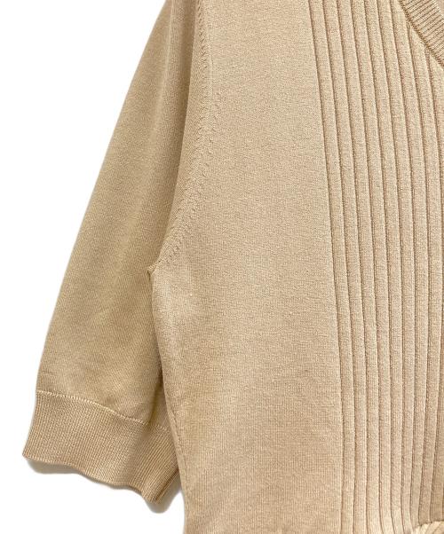 BURBERRY LONDON（バーバリーロンドン）BURBERRY LONDON (バーバリーロンドン) 薄手ニット ベージュ サイズ:Mの古着・服飾アイテム