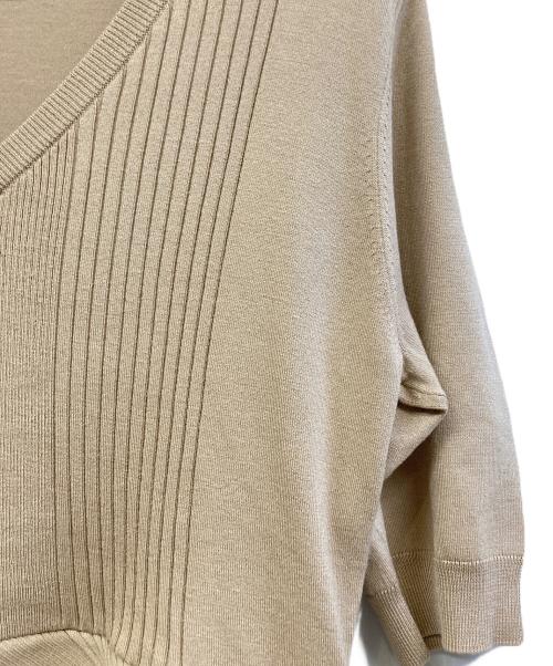 BURBERRY LONDON（バーバリーロンドン）BURBERRY LONDON (バーバリーロンドン) 薄手ニット ベージュ サイズ:Mの古着・服飾アイテム
