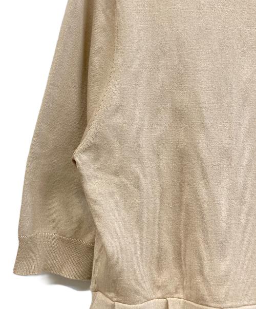 BURBERRY LONDON（バーバリーロンドン）BURBERRY LONDON (バーバリーロンドン) 薄手ニット ベージュ サイズ:Mの古着・服飾アイテム