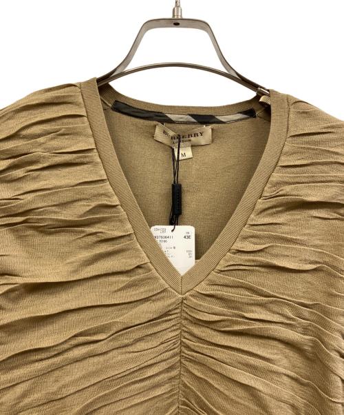 BURBERRY LONDON（バーバリーロンドン）BURBERRY LONDON (バーバリーロンドン) 薄手ニット ベージュ サイズ:Mの古着・服飾アイテム