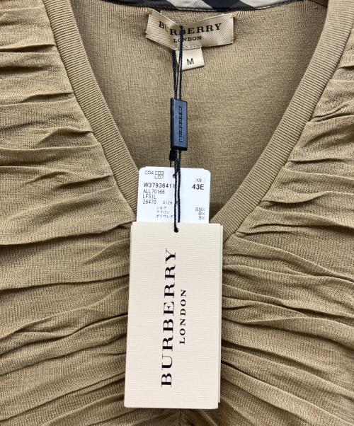 BURBERRY LONDON（バーバリーロンドン）BURBERRY LONDON (バーバリーロンドン) 薄手ニット ベージュ サイズ:Mの古着・服飾アイテム