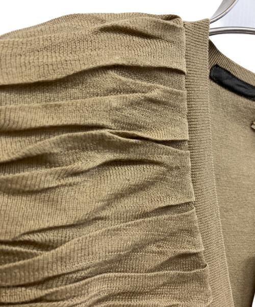 BURBERRY LONDON（バーバリーロンドン）BURBERRY LONDON (バーバリーロンドン) 薄手ニット ベージュ サイズ:Mの古着・服飾アイテム