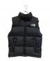 THE NORTH FACE（ザ ノース フェイス）の古着「ヌプシダウンベスト」｜ブラック