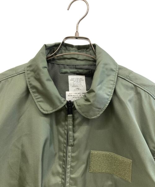 HOUSTON（ヒューストン）HOUSTON (ヒューストン) ミリタリージャケット TYPE CWU-36/P オリーブ サイズ:Lの古着・服飾アイテム
