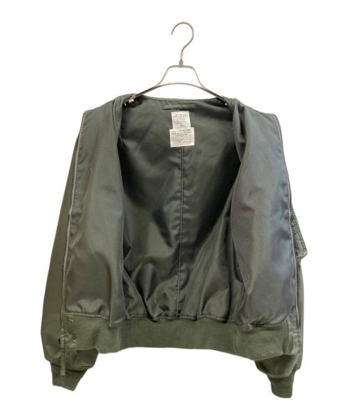 HOUSTON（ヒューストン）HOUSTON (ヒューストン) ミリタリージャケット TYPE CWU-36/P オリーブ サイズ:Lの古着・服飾アイテム