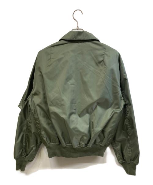 HOUSTON（ヒューストン）HOUSTON (ヒューストン) ミリタリージャケット TYPE CWU-36/P オリーブ サイズ:Lの古着・服飾アイテム