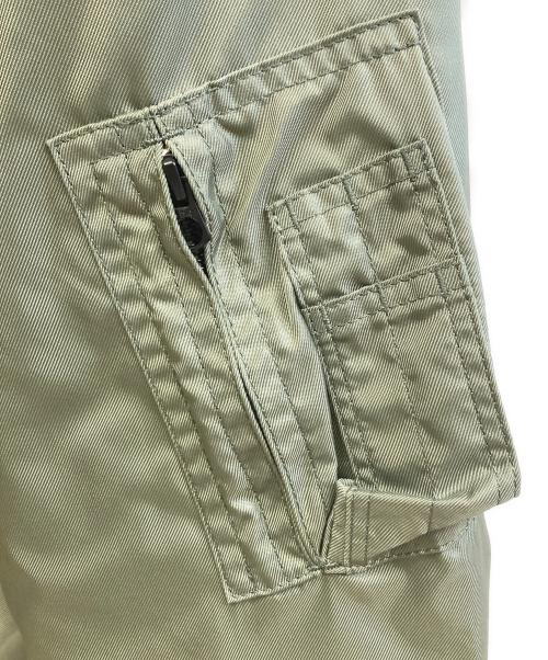 HOUSTON（ヒューストン）HOUSTON (ヒューストン) ミリタリージャケット TYPE CWU-36/P オリーブ サイズ:Lの古着・服飾アイテム