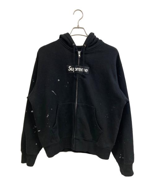 SUPREME（シュプリーム）SUPREME (シュプリーム) MM6 Maison Margiela (エムエムシックスメゾンマルジェラ) ジップパーカー ブラック サイズ:Sの古着・服飾アイテム