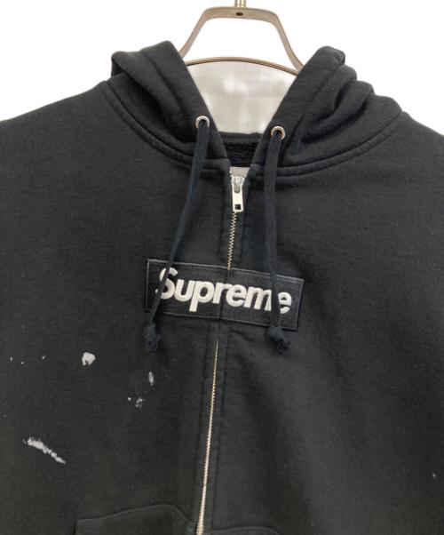 SUPREME（シュプリーム）SUPREME (シュプリーム) MM6 Maison Margiela (エムエムシックスメゾンマルジェラ) ジップパーカー ブラック サイズ:Sの古着・服飾アイテム