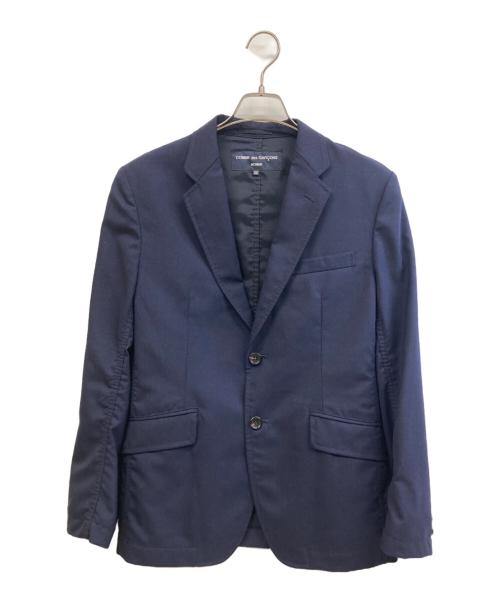 COMME des GARCONS HOMME（コムデギャルソン オム）COMME des GARCONS HOMME (コムデギャルソン オム) テーラードジャケット ネイビー サイズ:XSの古着・服飾アイテム