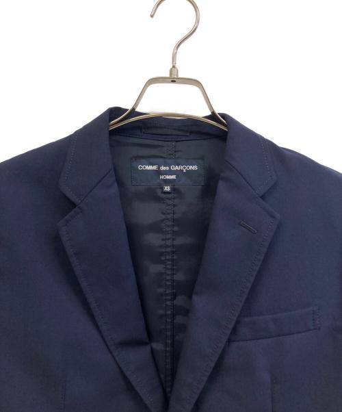 COMME des GARCONS HOMME（コムデギャルソン オム）COMME des GARCONS HOMME (コムデギャルソン オム) テーラードジャケット ネイビー サイズ:XSの古着・服飾アイテム