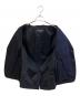 中古・古着 COMME des GARCONS HOMME (コムデギャルソン オム) テーラードジャケット ネイビー サイズ:XS：20000円