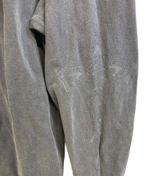 Ed Hardy（エド ハーディー）Ed Hardy (エド ハーディー) ジップパーカー グレー サイズ:Lの古着・服飾アイテム