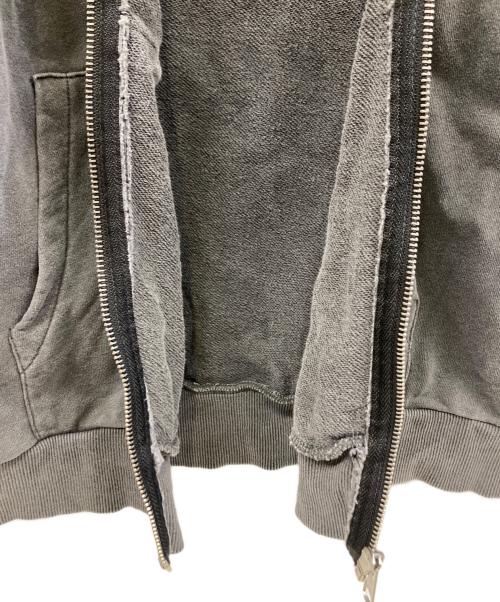 Ed Hardy（エド ハーディー）Ed Hardy (エド ハーディー) ジップパーカー グレー サイズ:Lの古着・服飾アイテム