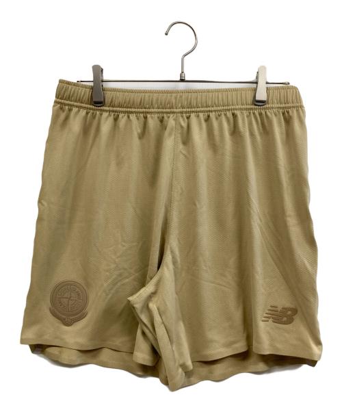 NEW BALANCE（ニューバランス）NEW BALANCE (ニューバランス) STONE ISLAND (ストーンアイランド) セットアップ ベージュ サイズ:2XLの古着・服飾アイテム