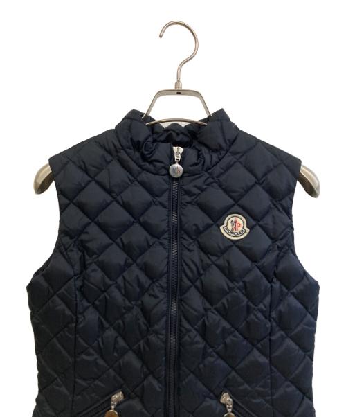 MONCLER（モンクレール）MONCLER (モンクレール) キルティングダウンベスト ネイビー サイズ:146cmの古着・服飾アイテム