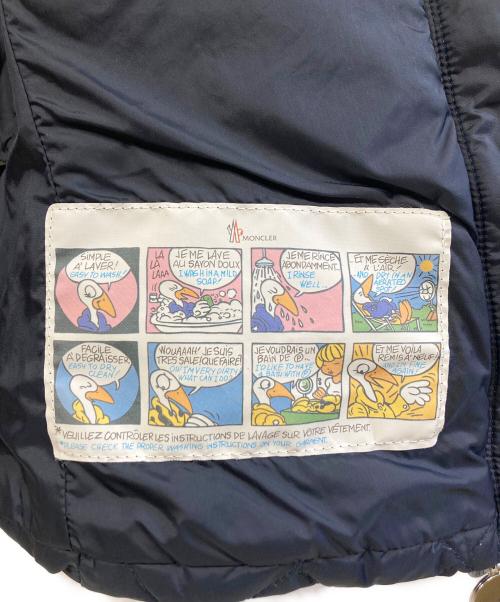 MONCLER（モンクレール）MONCLER (モンクレール) キルティングダウンベスト ネイビー サイズ:146cmの古着・服飾アイテム