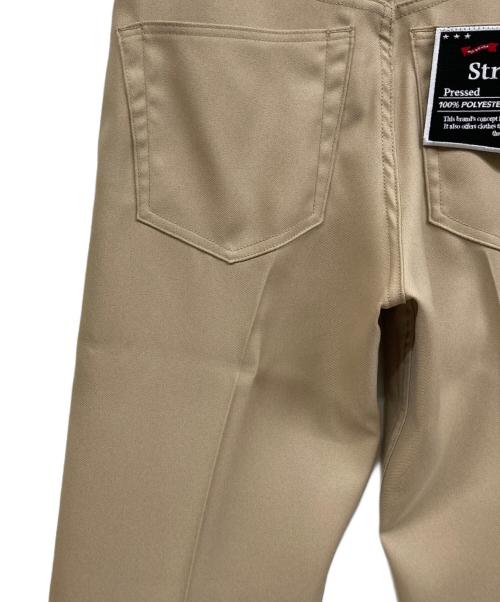 DAIRIKU（ダイリク）DAIRIKU (ダイリク) ストレートパンツ ベージュ サイズ:Sの古着・服飾アイテム
