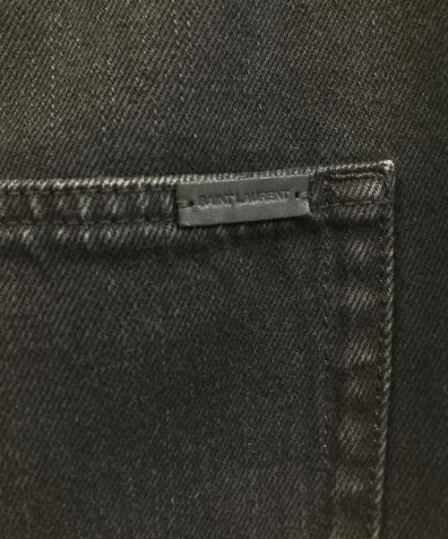 Saint Laurent Paris（サンローランパリ）Saint Laurent Paris (サンローランパリ) デニムパンツ ブラック サイズ:27の古着・服飾アイテム