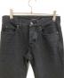 中古・古着 Saint Laurent Paris (サンローランパリ) デニムパンツ ブラック サイズ:27：20000円