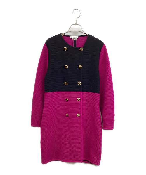 CELINE（セリーヌ）CELINE (セリーヌ) 長袖ワンピース ピンク サイズ:42の古着・服飾アイテム