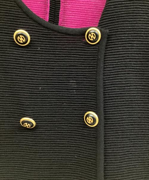 CELINE（セリーヌ）CELINE (セリーヌ) 長袖ワンピース ピンク サイズ:42の古着・服飾アイテム