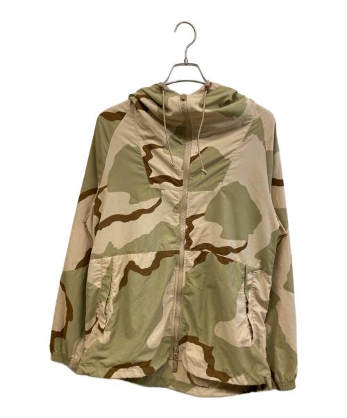 HOUSTON（ヒューストン）HOUSTON (ヒューストン) ナイロンジャケット カーキ サイズ:Mの古着・服飾アイテム
