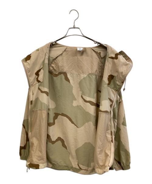 HOUSTON（ヒューストン）HOUSTON (ヒューストン) ナイロンジャケット カーキ サイズ:Mの古着・服飾アイテム