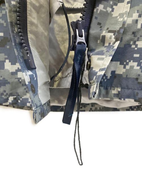 HOUSTON（ヒューストン）HOUSTON (ヒューストン) ミリタリージャケット グレー サイズ:Lの古着・服飾アイテム