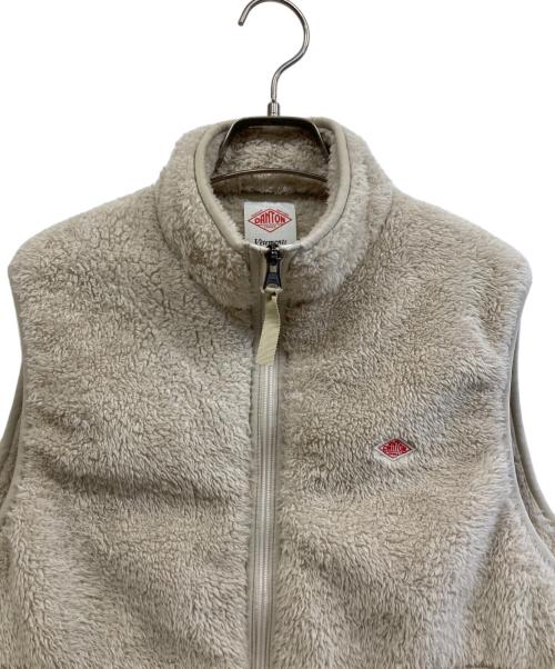 DANTON（ダントン）DANTON (ダントン) ボアベスト ベージュ サイズ:FREEの古着・服飾アイテム