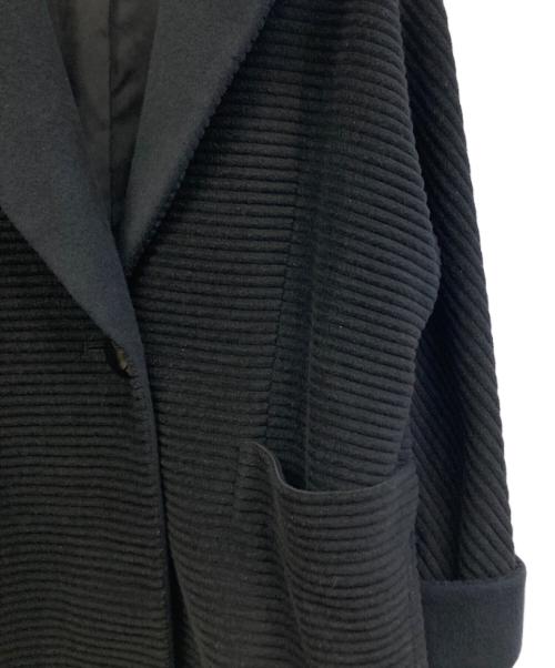 Christian Dior（クリスチャン ディオール）Christian Dior (クリスチャン ディオール) アンゴラ混コート ブラック サイズ:11の古着・服飾アイテム
