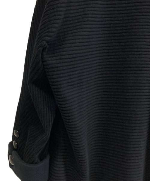Christian Dior（クリスチャン ディオール）Christian Dior (クリスチャン ディオール) アンゴラ混コート ブラック サイズ:11の古着・服飾アイテム