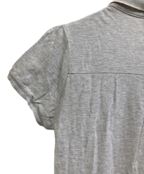 BLUE LABEL CRESTBRIDGE（ブルーレーベルクレストブリッジ）BLUE LABEL CRESTBRIDGE (ブルーレーベルクレストブリッジ) 半袖ワンピース グレー サイズ:38の古着・服飾アイテム