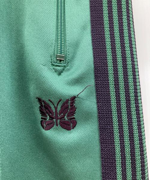 Needles（ニードルズ）Needles (ニードルズ) トラックパンツ グリーン×ブラウン サイズ:Mの古着・服飾アイテム