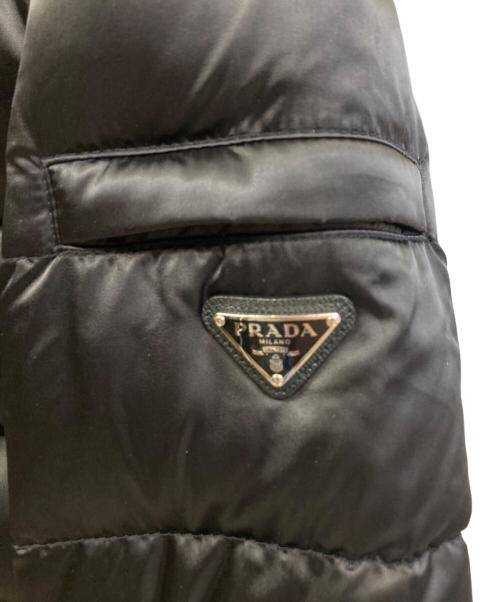 PRADA（プラダ）PRADA (プラダ) ダウンジャケット ブラック サイズ:40の古着・服飾アイテム